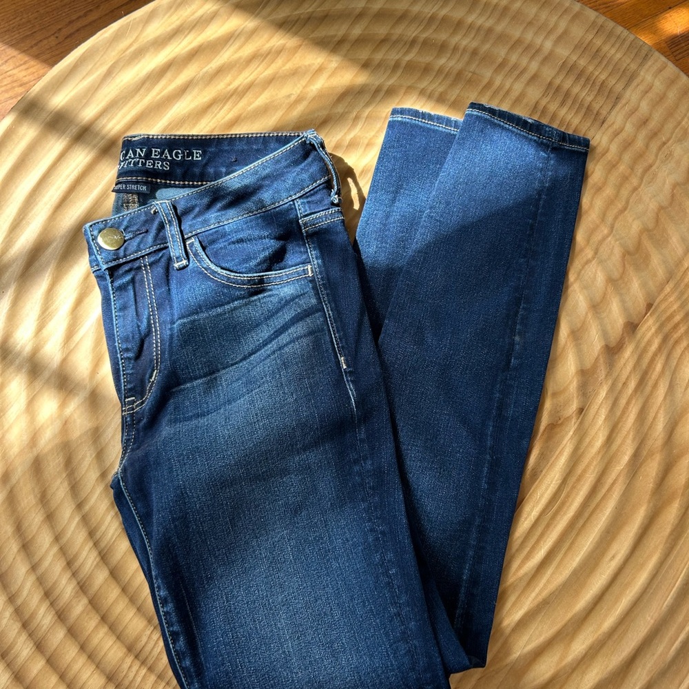 American Eagle Outfitters Women's Blue Jeans